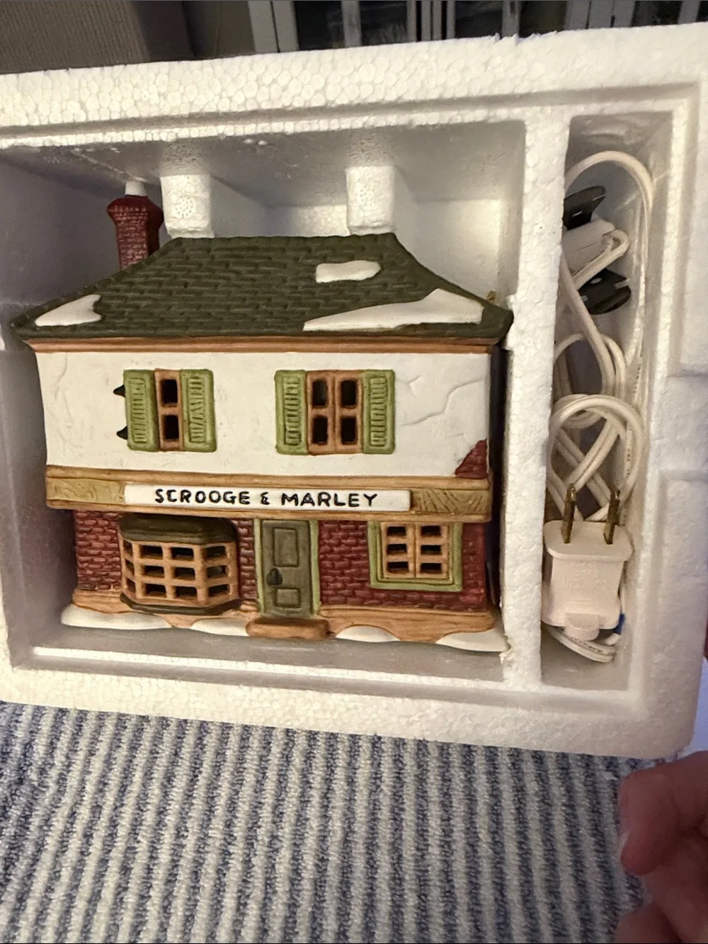 Department 56 Dickens Village Series Scrooge & Marley Counting House